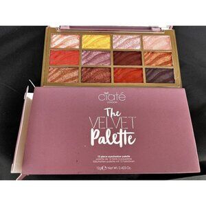 Ciate London The Velvet Palette 12 Piece Eyeshadow Metallics and Mattes